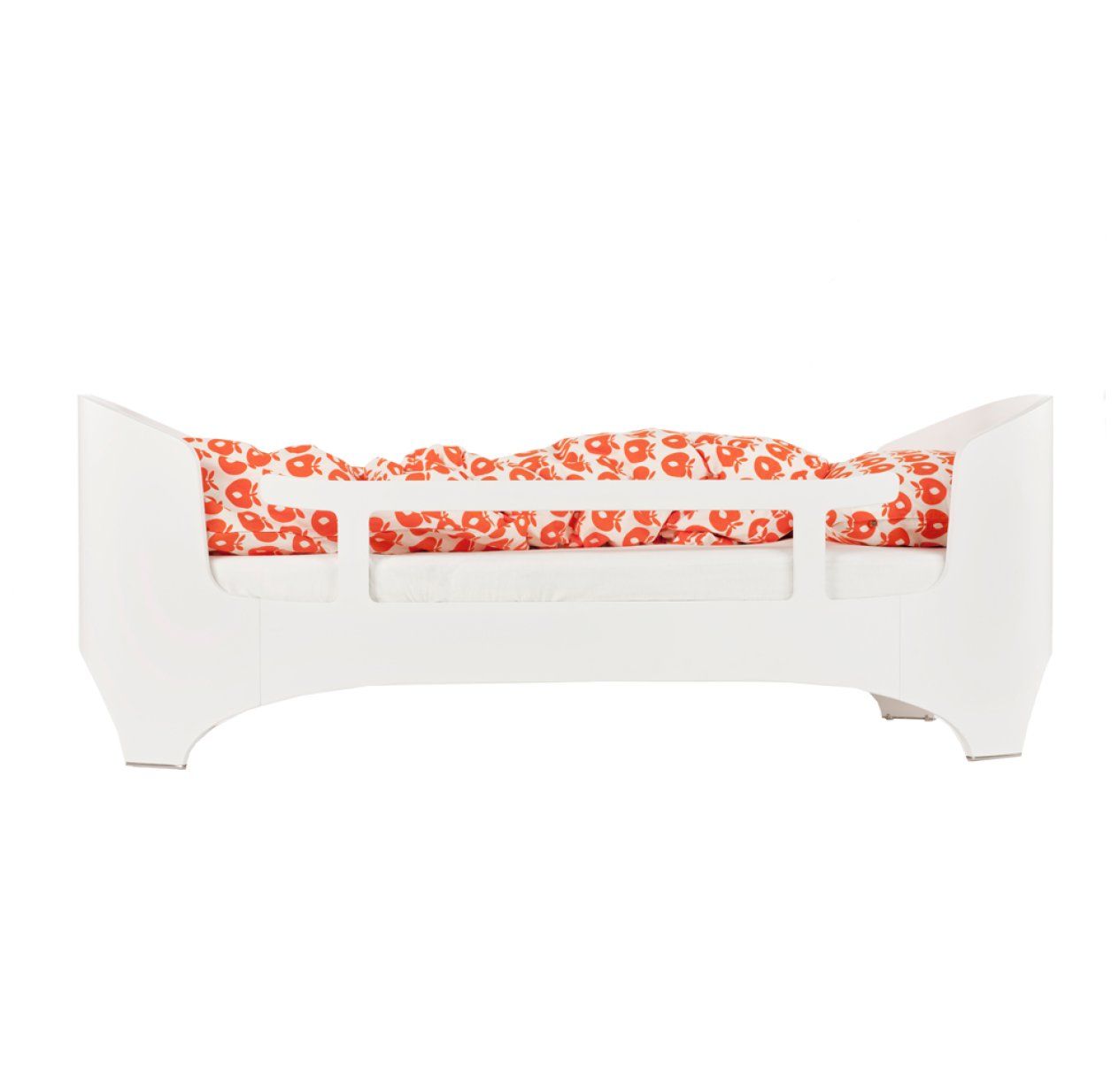 Lit junior Leander avec barrière de sécurité - Blanc